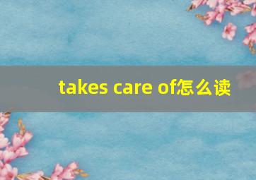 takes care of怎么读